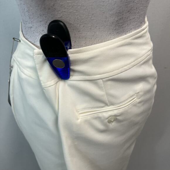 Worthington Works Skirt size 12 Ivory Cream Straight Knee Stretch Career Suit - Picture 5 of 7